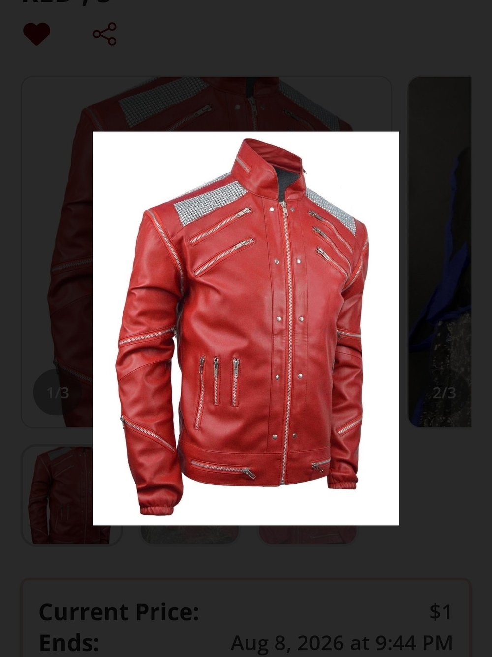 Michael Jackson Beat It replica